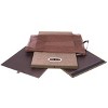 BirdRock Home Single Linen Laundry Hamper with Lid and Removable Liner - Brown - 2 of 4