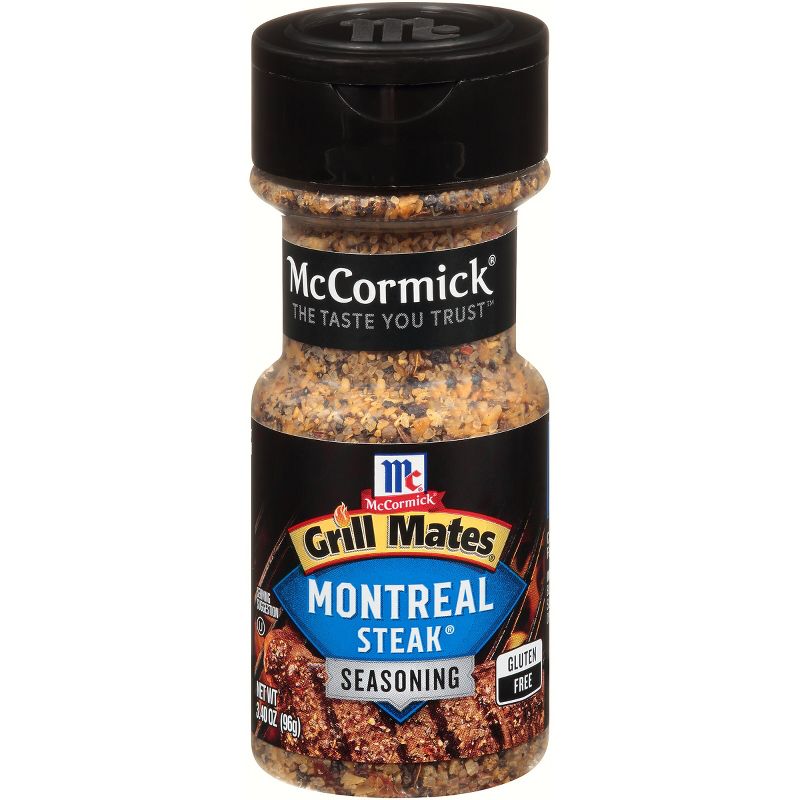 McCormick Grill Mates Gluten Free Montreal Steak Seasoning - 3.4oz, 1 of 7