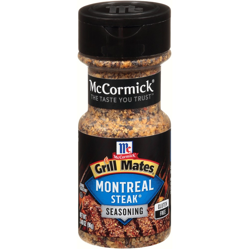 UPC 052100002453 product image for McCormick Grill Mates Gluten Free Montreal Steak Seasoning - 3.4oz | upcitemdb.com