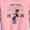Boys' - Disney - Minnie All-Star 1928 Graphic Long Sleeve Fleece Sweatshirt - 2 of 3