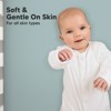 KeaBabies 2pk Soothe Fitted Crib Sheets Neutral, Organic Baby Crib Sheets, Fits Standard Nursery Baby Mattress - 4 of 4