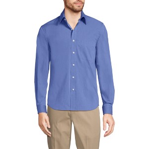 Lands' End Men's Long Sleeve Stretch Coolmax Shirt - 1 of 4