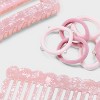 Women's Comb, Hair Ties and Claw Hair Clip Set 8pc - A New Day™ - image 3 of 3