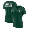 NCAA Michigan State Spartans Women's Bi-Blend Crew T-Shirt - 3 of 3