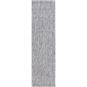 Courtyard CY8520 UV & Stain Resistant Non-Shedding Power Loomed Indoor/Outdoor Rugs - Safavieh - 1 of 4