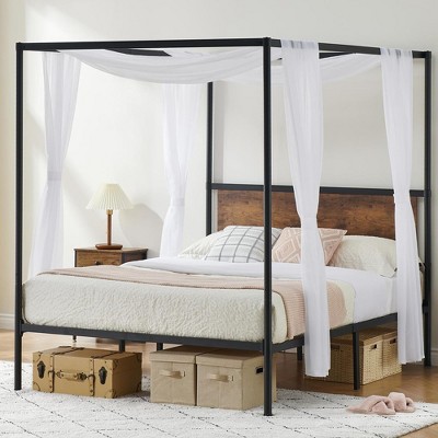 Queen Size Canopy Bed Frame : Target