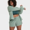 Women's Woven Mid-Rise Shorts 4" - All In Motion™ - 3 of 3
