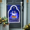 Evergreen Come Let Us Adore Him Applique Garden Flag 12 x 18 Inches Indoor Outdoor Decor - 3 of 4