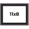 PosterPalooza | Photo Size Antique Red Picture Frame - UV Acrylic, Foam Board Backing, Hanging Hardware - 2 of 4