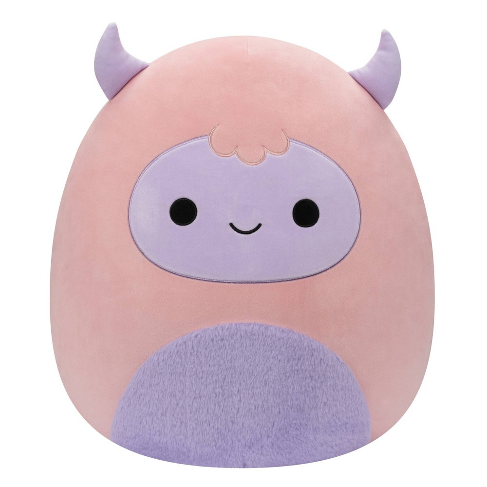 Squishmallows 20" Ronalda the Pink and Purple Yeti Plush Toy