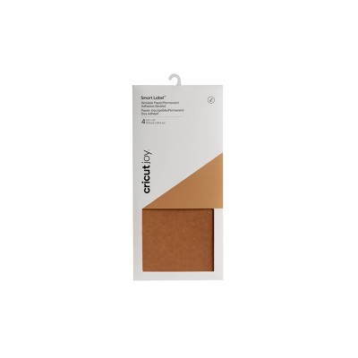 Cricut Joy Smart Label Writable Paper Kraft Brown : Target