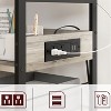 Garvee Large Printer Stand with Power Outlets and USB Ports, Printer Table with Shelf, 4 Tier Rolling Printer Stand for Home Office - 4 of 4
