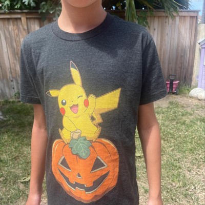 Boy's Pokemon Halloween Trick-or-treating Pikachu T-shirt : Target