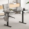 FURNIinspire Desks, Standing Desk Adjustable Height Sit Stand Home Office Desk, Black, 4.59"*1.97"*3.90" - 3 of 4