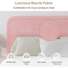 Twin Size Upholstered Platform Bed with Headboard - 2 of 4