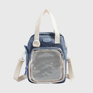 Anna-Kaci Women's Lightweight Multi - Use Canvas Crossbody Bag - Small Casual Travel Shoulder Purse - 1 of 4