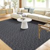 Washable Area Rug Modern Braided Printed Non Slip Non Shedding Rug Indoor Non-Shedding Stain-resistant Floor Cover - 2 of 4