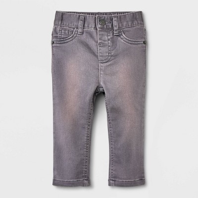 Image of Baby Boys' Casual Tapered Jeans - Cat & Jack™ Gray 3-6M