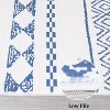 Vintage Geometric Area Rug Non Slip Low Pile Soft Rug Farmhouse Bohemian Carpet Living Room Bedroom Dining Room Rug - 4 of 4