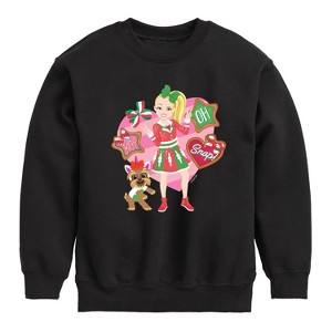 JoJo Siwa Oh Snap Graphic Long Sleeve Fleece Sweatshirt - Black - 2T - 1 of 3