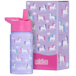 Wildkin 14 oz Stainless Steel Insulated Water Bottle for Kids - 1 of 4