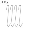 Unique Bargains 304 Stainless Steel S-shaped Butcher Meat Hooks and Hangers - 3 of 4