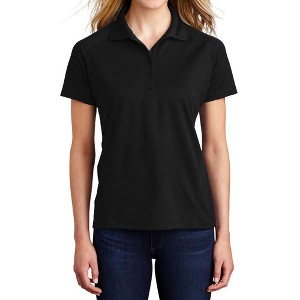 Mafoose Women's Short Sleeve Ultra-Dry Moisture-Wicking Dri Stretch Mesh Pro Polo T-shirt - 1 of 4
