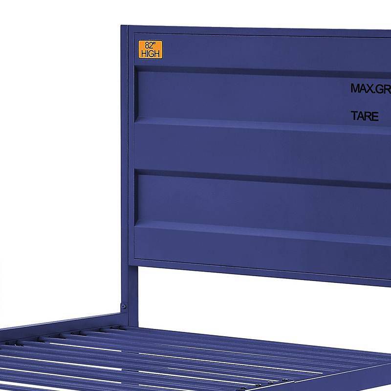Cargo 79&#34; Twin Bed Blue - Acme Furniture, 3 of 7