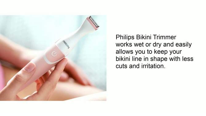 Philips Women&#39;s Rechargeable Electric Trimmer Bundle Kit - BRT387/90, 2 of 17, play video