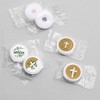 Big Dot of Happiness Elegant Cross - Religious Party Round Candy Sticker Favors - Labels Fits Chocolate Candy (1 sheet of 108) - 3 of 4