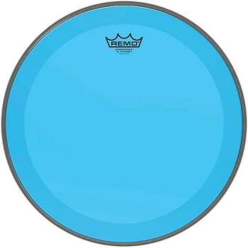 Remo Powerstroke P3 Colortone Blue Bass Drum Head 16 in.