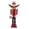 Kurt Adler 15-Inch Wooden Reindeer Nutcracker - 3 of 4