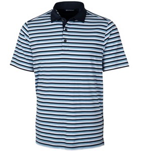 Cutter & Buck Mens Forge Polo Multi Stripe Shirt - 1 of 1