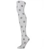 Memoi Women's Sheer Polka Dot Nylon Pantyhose - 3 of 4