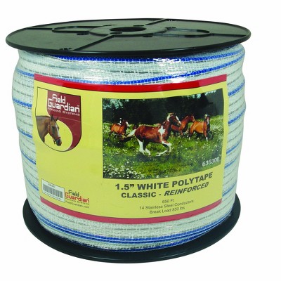 Field Guardian 1.5" White Polytape - Classic Reinforced