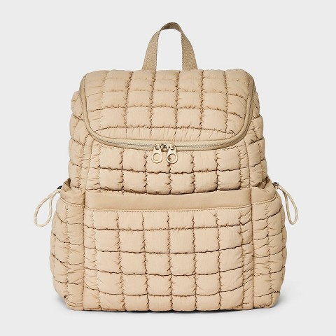 Universal Thread Puffer Backpack - Universal Thread™ Tan