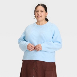 Women's Cozy Knit Crewneck Pullover Sweater - Universal Thread™ - 1 of 3