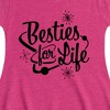 Girls' - Instant Message - Besties For Life Fit & Flair Cap Sleeve Graphic Dress - 2 of 4