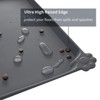 Kumasinova 18.5" x 11.5" Waterproof Pet Feeding Mat for Cat Dog Water Bowl with BPA Free Dogs Cats Food Mats Prevent Spill - 3 of 4