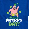 SpongeBob Squarepants Happy St. Patricks Day Short Sleeve Graphic T-Shirt - Royal Blue - LG Big and Tall - 2 of 4