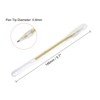 Unique Bargains 0.8mm Liquid Glitter Gel Pens Gold/Silver/White 9 Pcs - 2 of 4