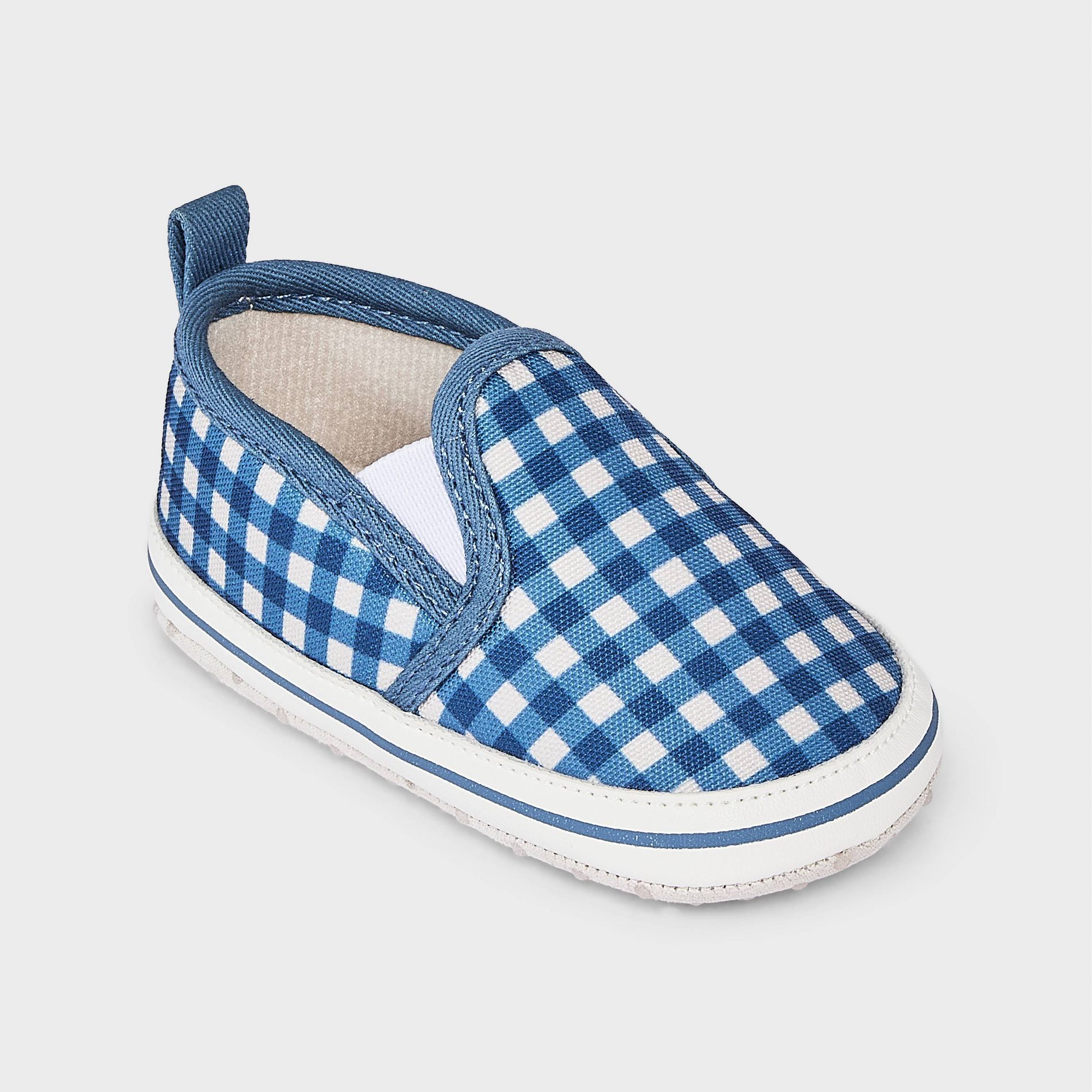 Baby Gingham Canvas Slip-On Shoes - Cloud Island™