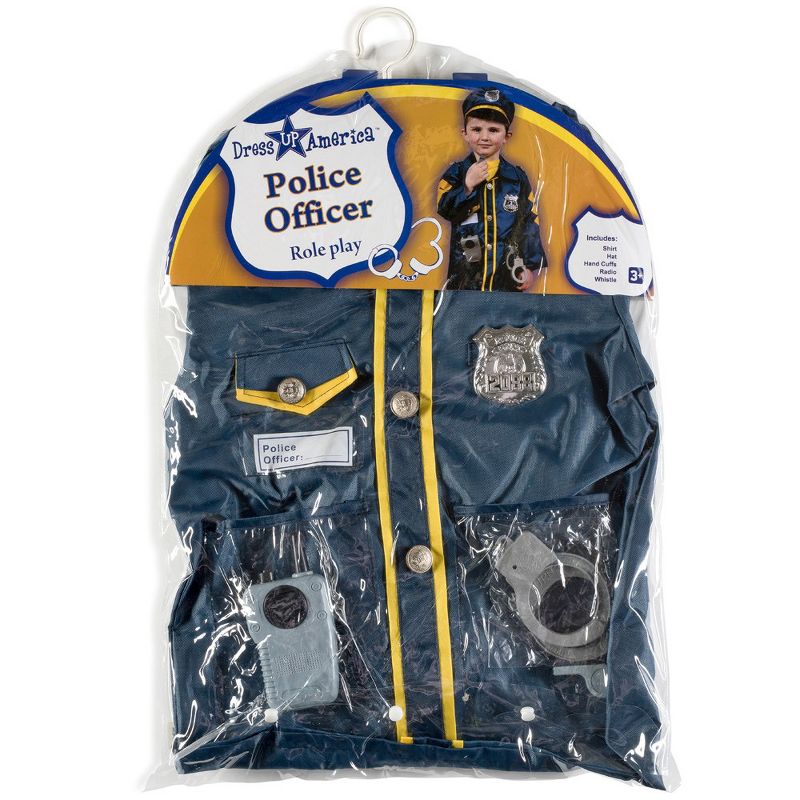 Dress Up America Police Officer  Role Play Dress Up Set for Kids Ages 3-8, 3 of 4