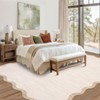 Modern Washable Rug Scalloped Rug with Non Slip Backing - 4 of 4