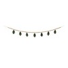 Melrose Baeded Pine Tree Garland (Set of 2) - 2 of 3