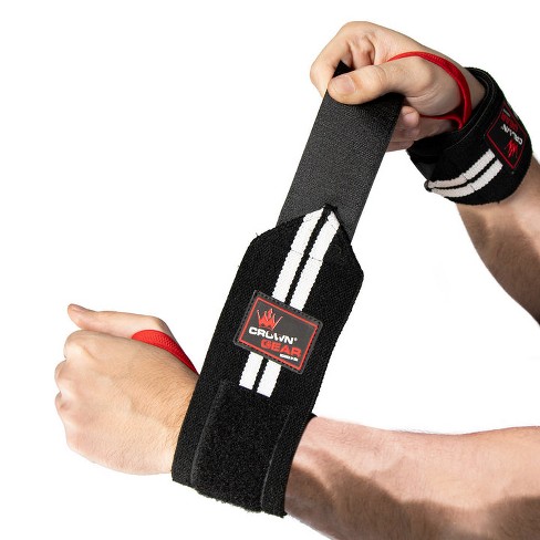  Gymreapers Weightlifting Wrist Wraps (Competition Grade) 18  Professional Quality Wrist Support