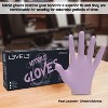 L3 Level 3 Nitrile Gloves - Professional Heavy Duty Disposable Gloves - Latex Free - Fits Snug - Box of 100 - 2 of 4