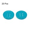 Unique Bargains Sewing Resin Round Flat 4-Hole Replacement Craft Buttons 20 Pcs - 3 of 4