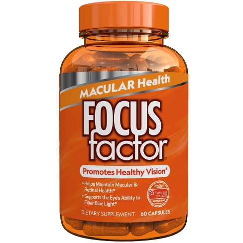 Focus Factor Macular Vision Vitamin Supplements - 60ct : Target