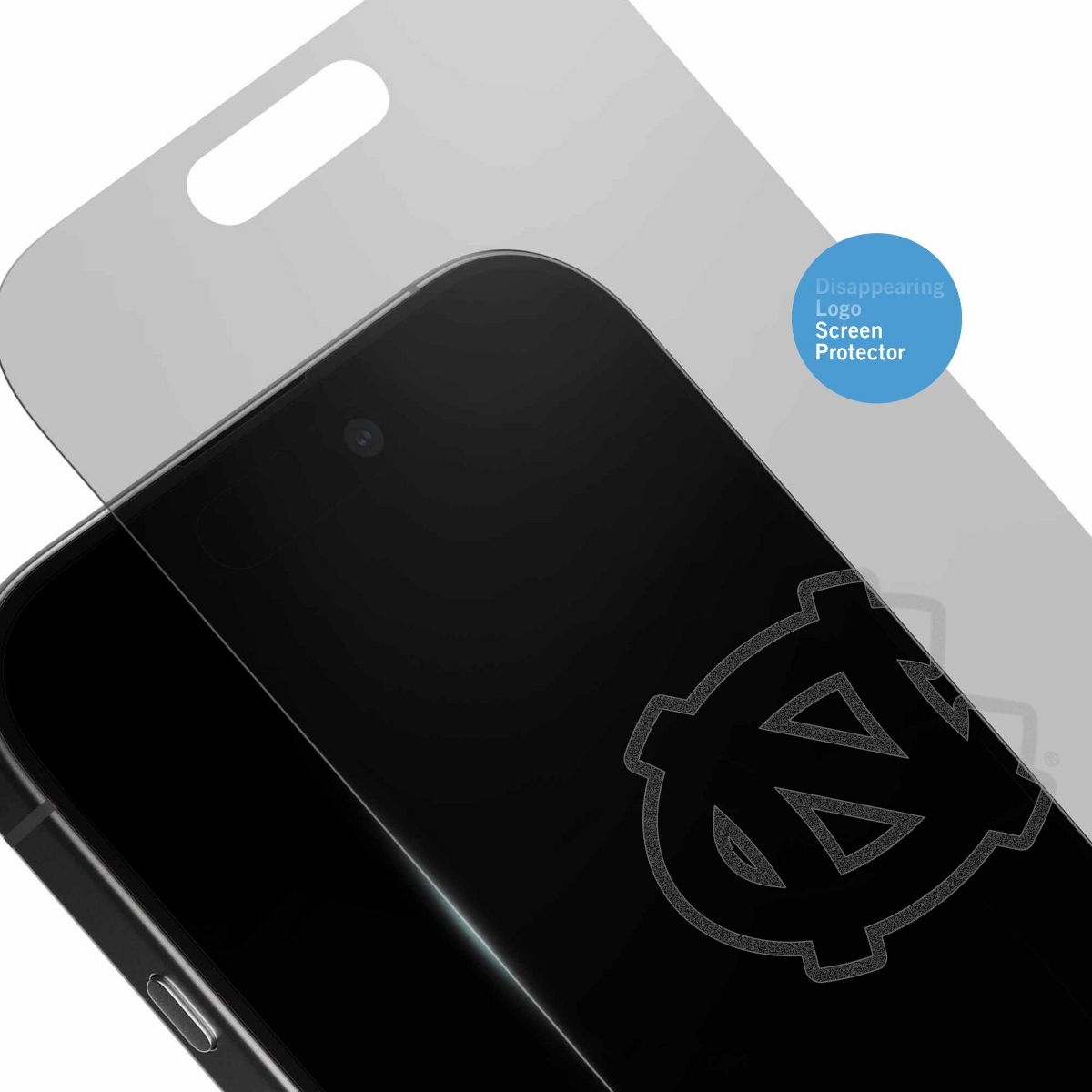 Screen Skinz North Carolina Tar Heels (UNC) Clear Screen Protector - thumbnail 2